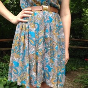 H n M Paisley dress